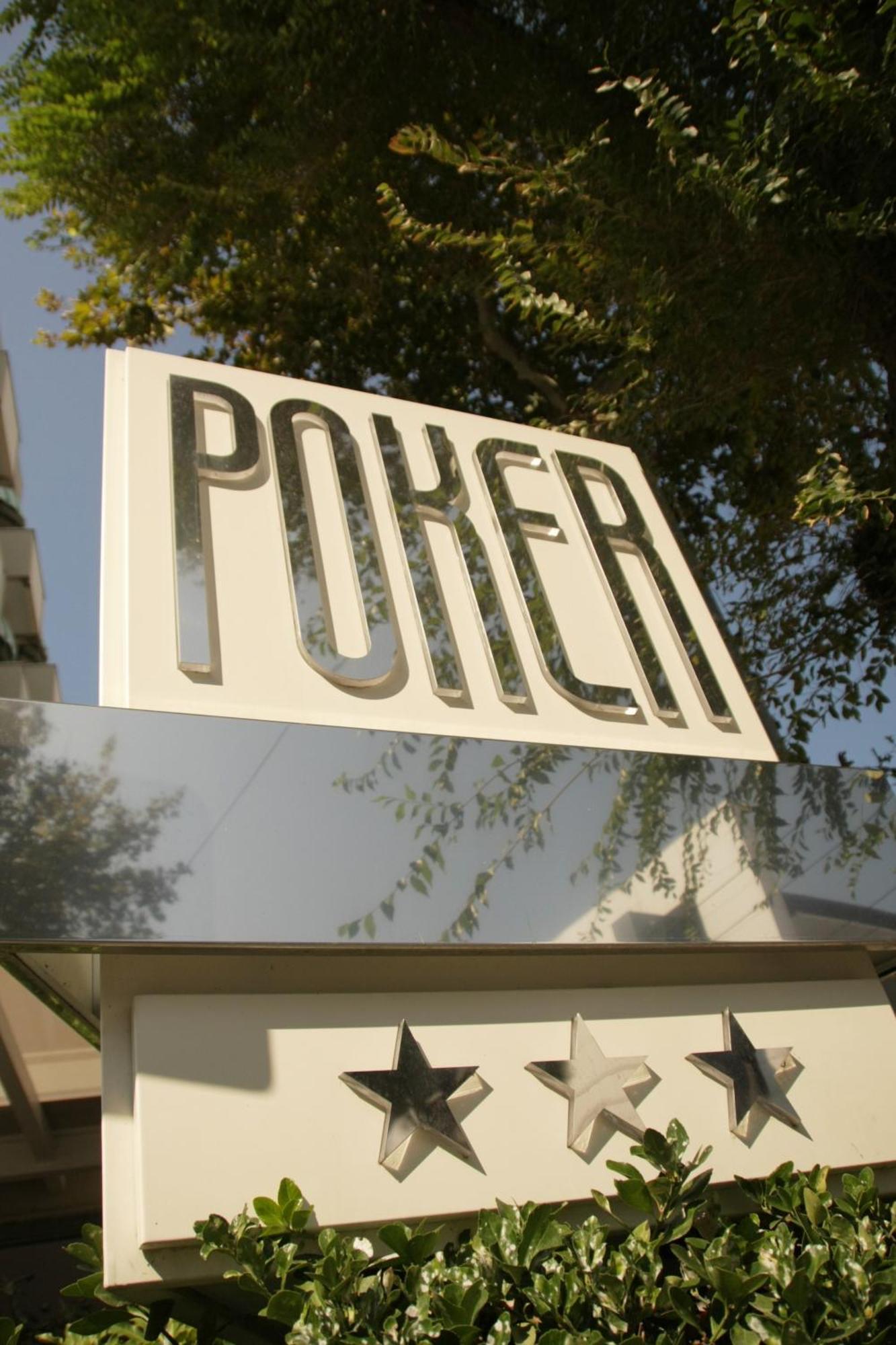 Hotel Poker Riccione Exteriör bild
